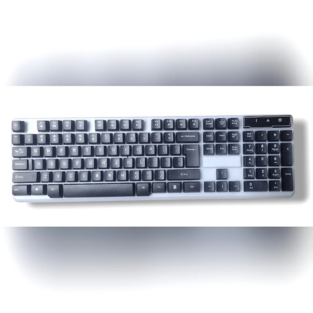 EUC Unlocked USB Wired LED Gaming Keyboard